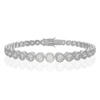 ANAYRA 925 Sterling Silver Bracelet for Women
